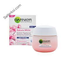 Garnier Sakura White Pinkish Radiance Sleeping Essence Night 50ml